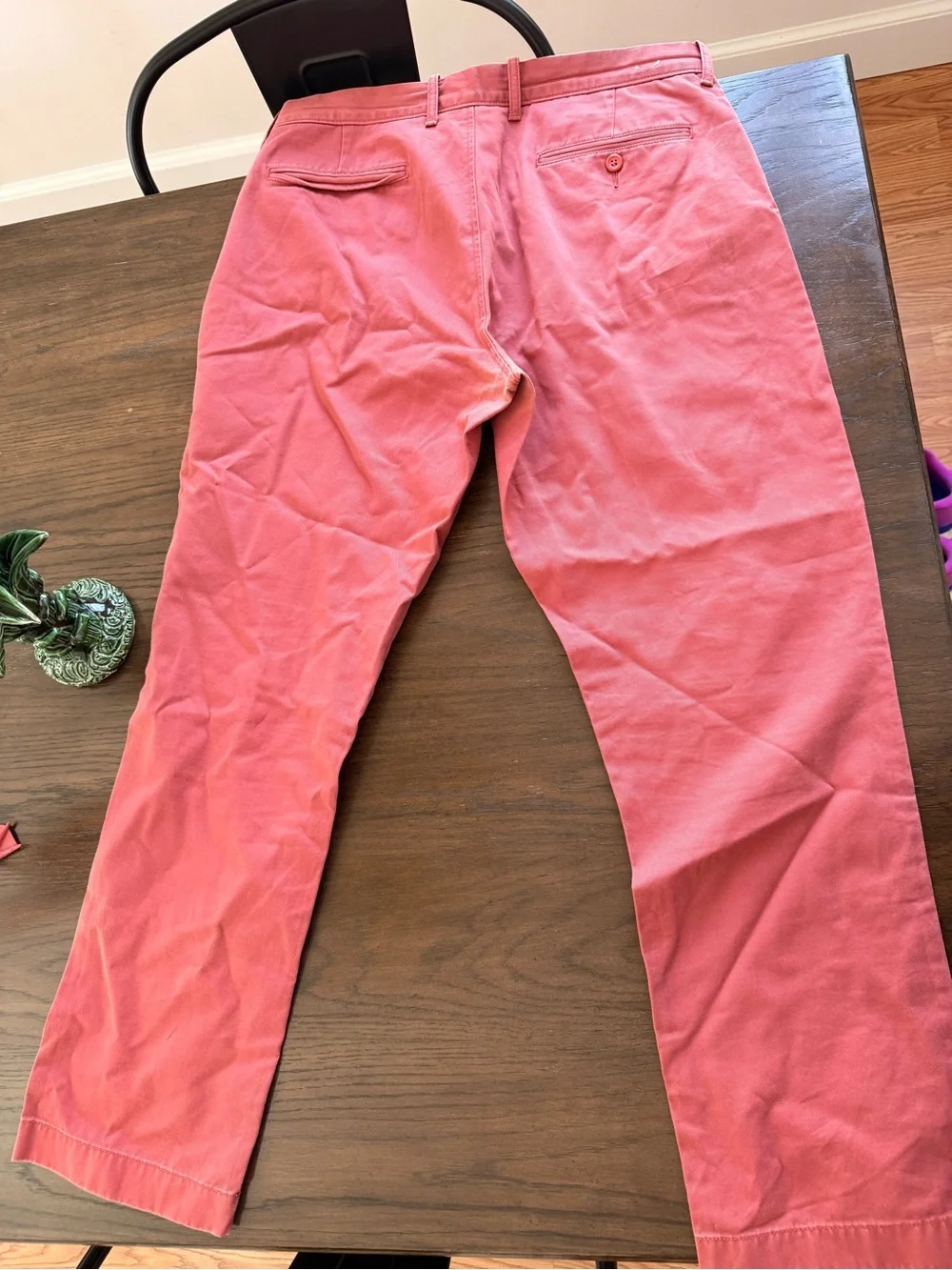 Nantucket Red Casual Straight-Leg Pants